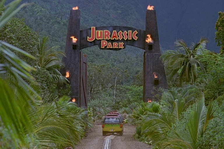 Jurassic Park gates