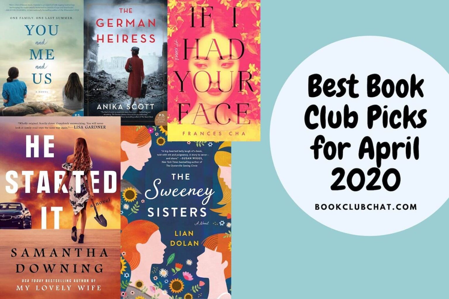 Best Book Club Picks for April 2020 Book Club Chat