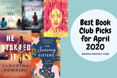 Best Book Club Picks for April 2020 - book club chat