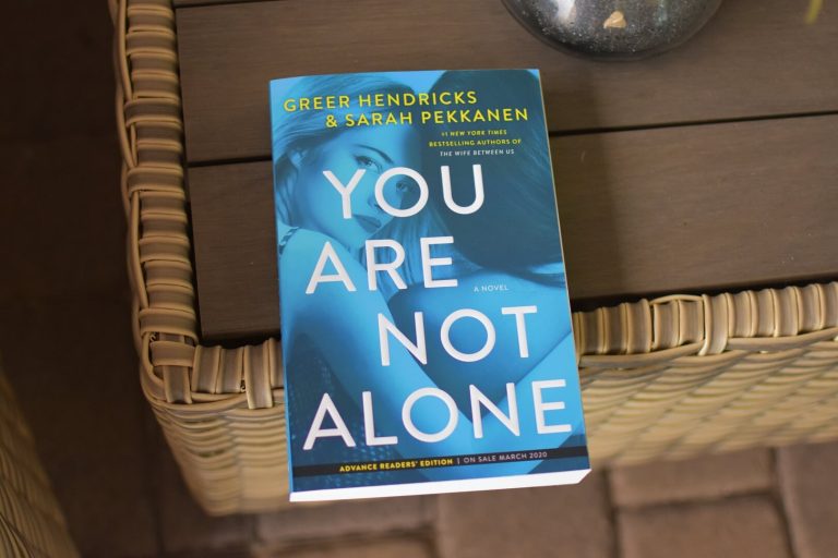book review - you are not alone - book club chat