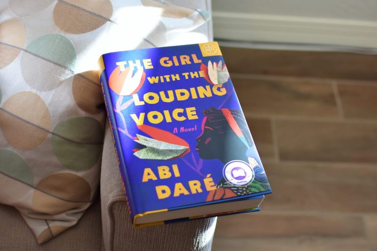 review the girl with the louding voice - book club chat