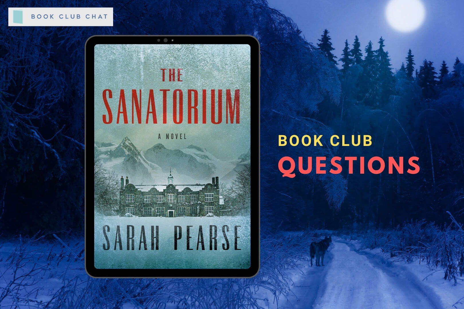 Book Club Questions for The Sanatorium by Sarah Pearse