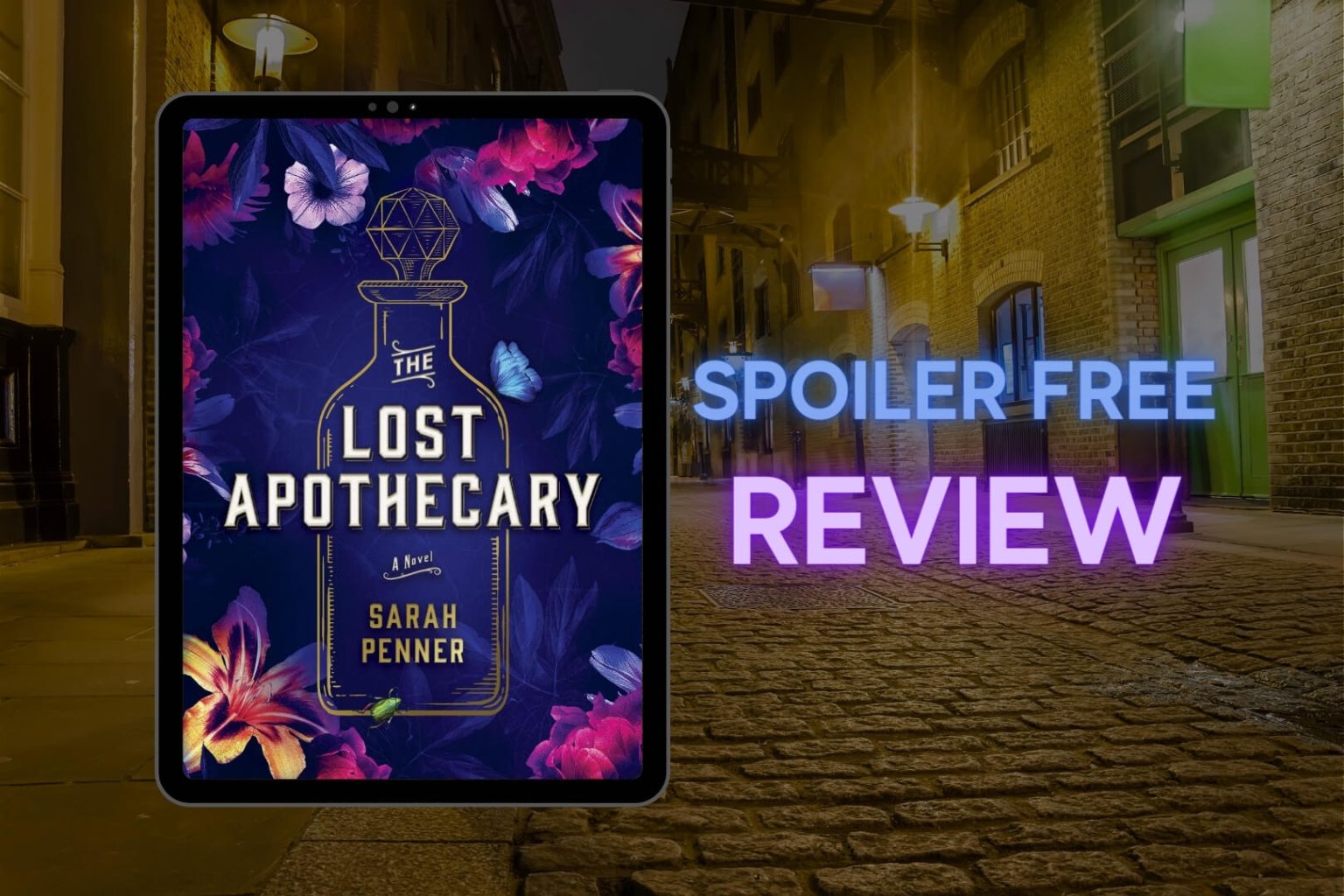 the lost apothecary by sarah penner