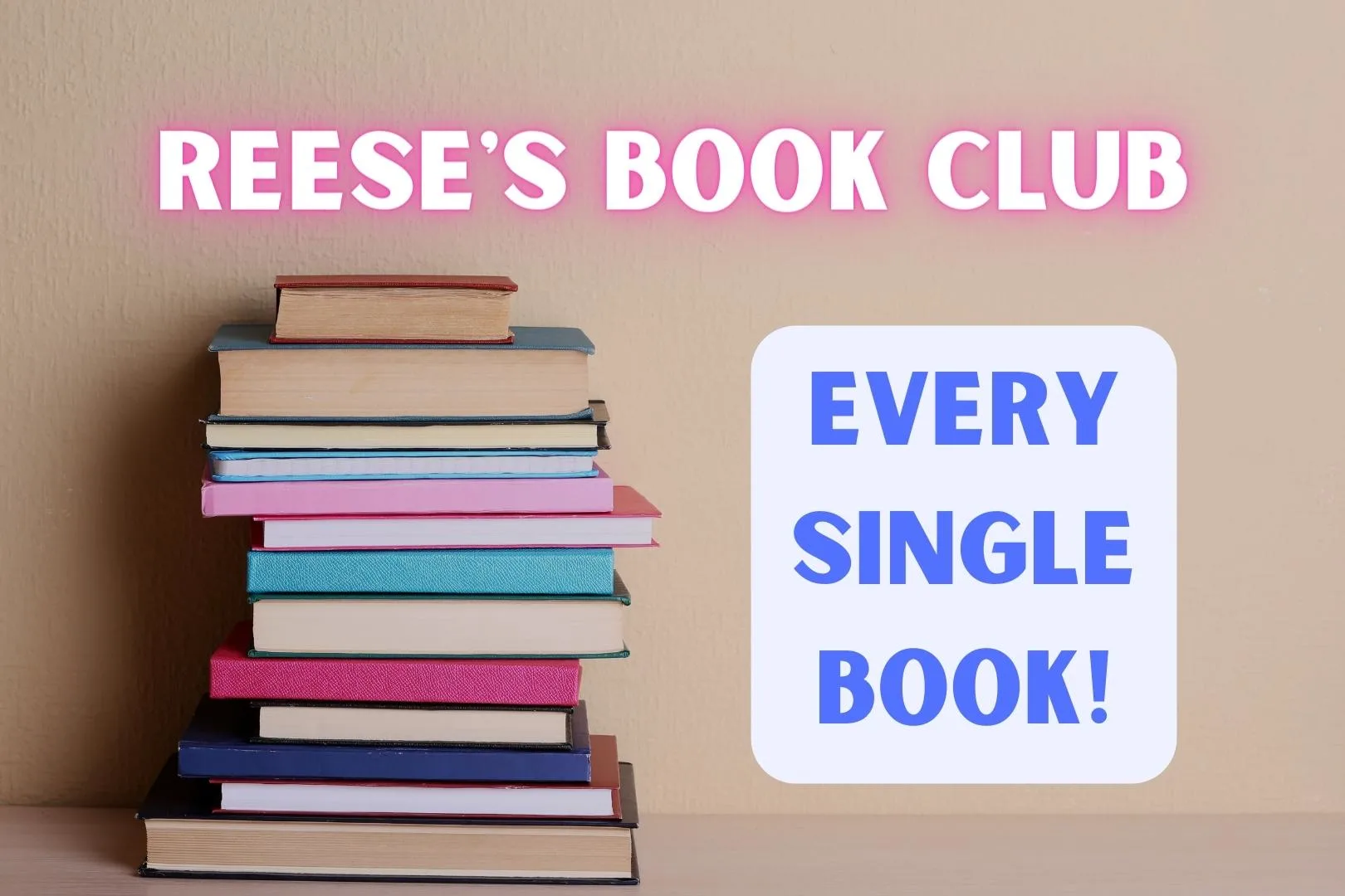 Updated April 2023) Reese's Book Club Picks: Entire List - Book Club Chat