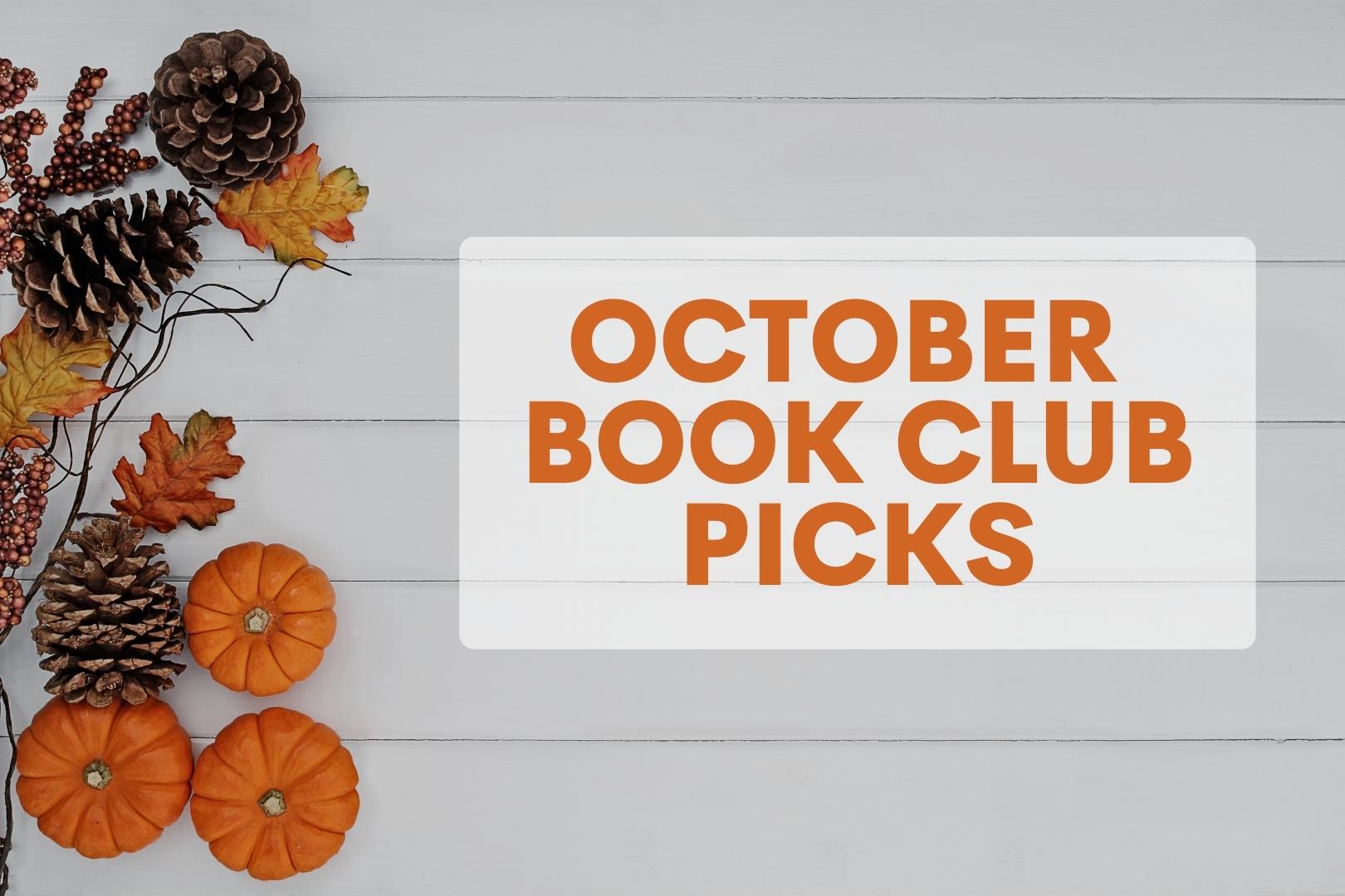 Book Club Picks for October 2022