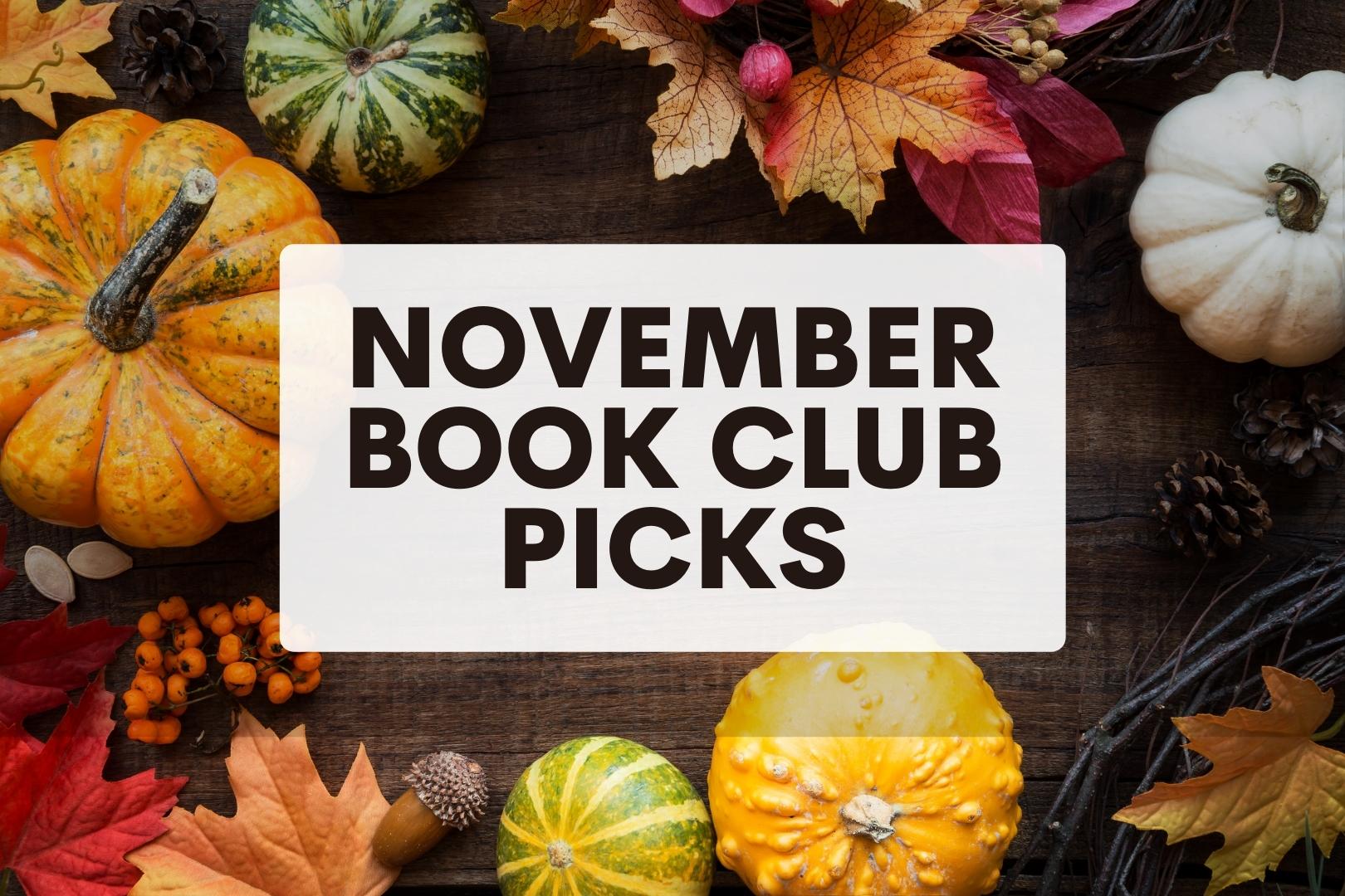 Book Club Picks for November 2022