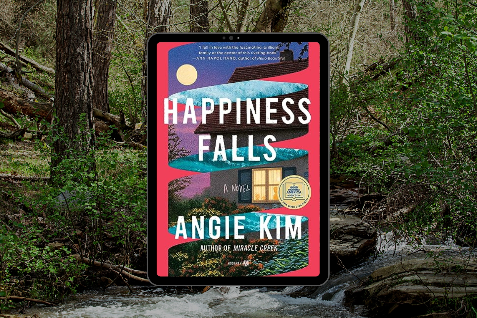 Featured Image for Happiness Falls book club questions