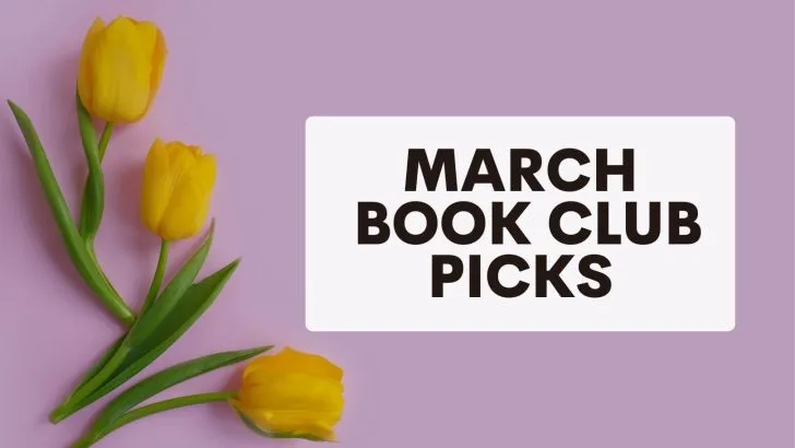 Featured Image for March 2024 book club picks article