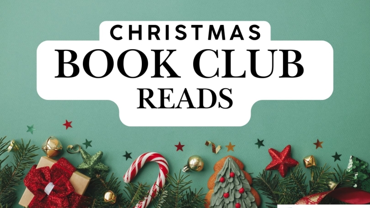 featured image for Christmas book club books