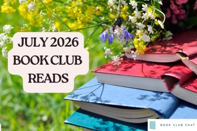 Featured Image for July 2026 book club list