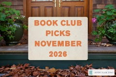 Book Club Picks for November 2026 Feature Image