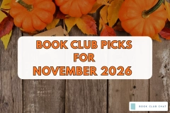 Book Club Picks for November 2026 Feature Image