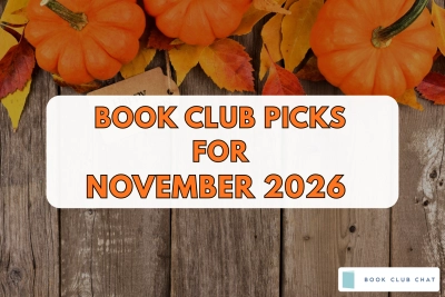 Book Club Picks for November 2026 Feature Image